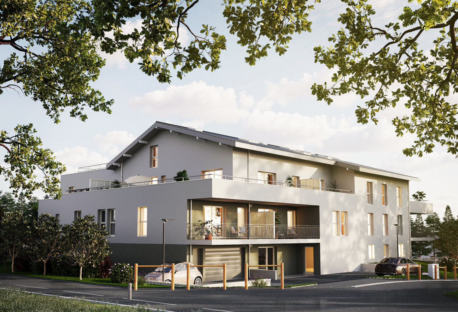 L'OPALE - T4 de 91,20 m2 à DIVONNE LES BAINS — photo 1
