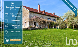 Maison 5 Pièces 170 m² à vendre à Byans-sur-Doubs (25320)