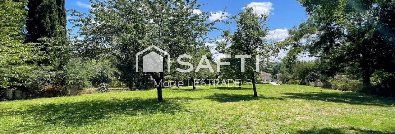 Terrain  1000 m² à vendre à Garidech (31380)