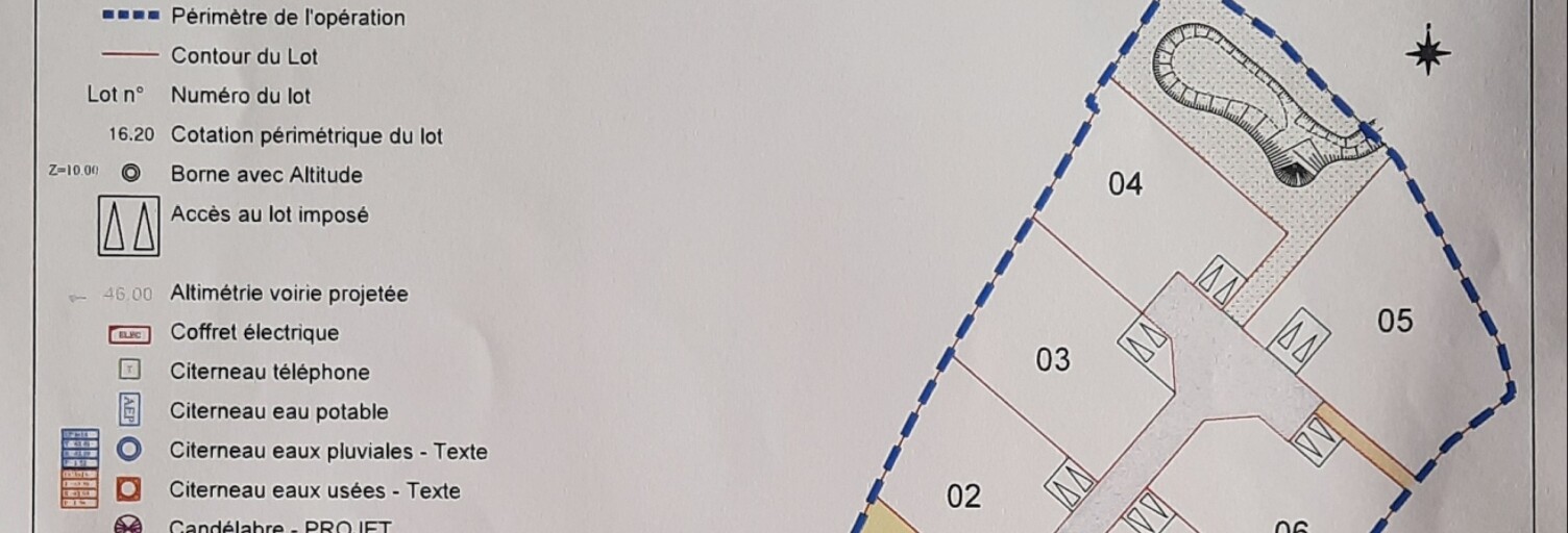 Terrain  619 m² à vendre à Mesnil-Roc'h (35720)