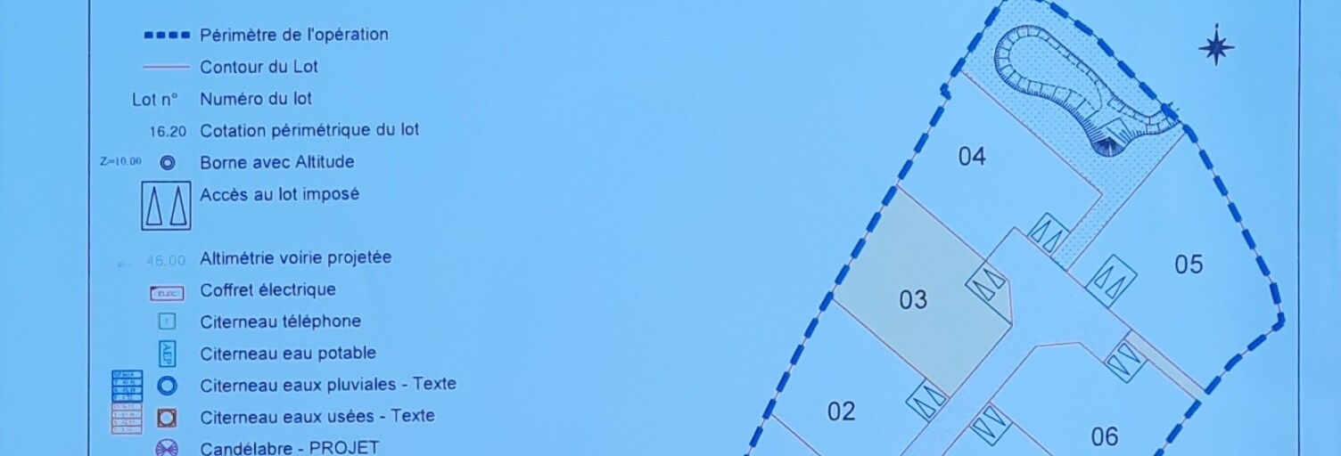 Terrain  524 m² à vendre à Mesnil-Roc'h (35720)