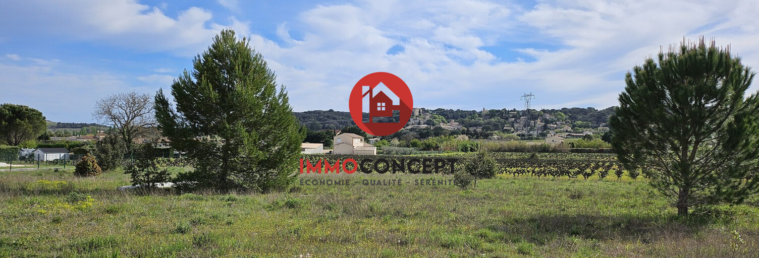 Terrain  810 m² à vendre à Vénéjan (30200)