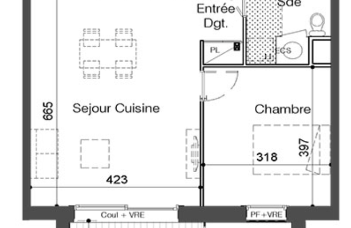 APPARTEMENT T2 de 50 m2 - LES SABLES D'OLONNE (85) — photo 4
