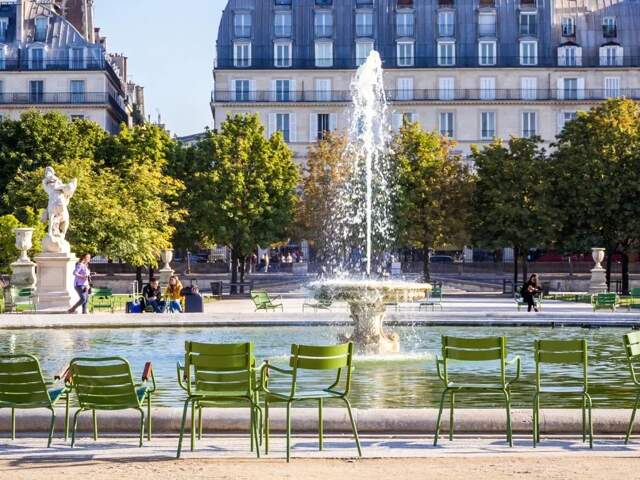 Jardin des tuileries - Place de la Concorde — photo du bien