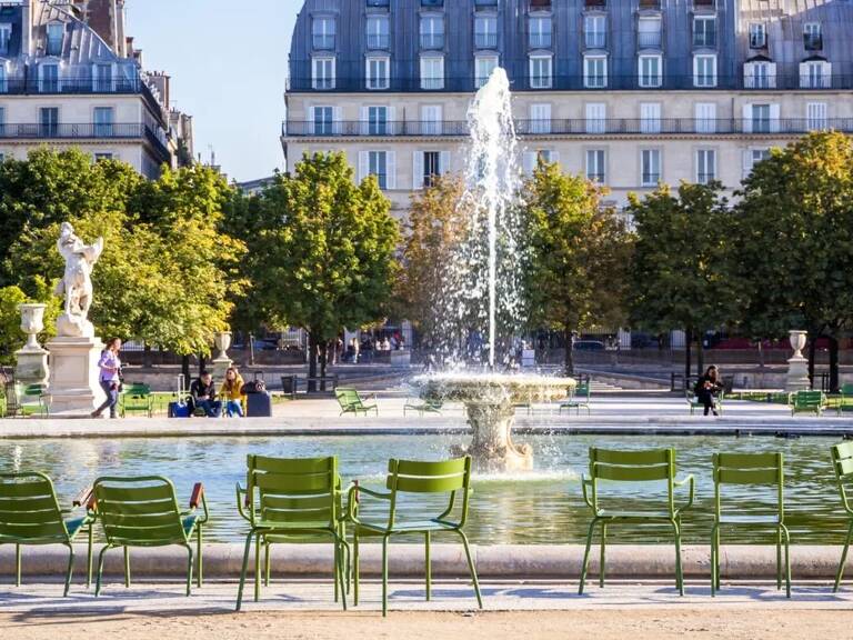 Jardin des tuileries - Place de la Concorde — photo 1