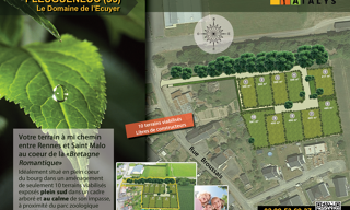 Terrain  400 m² à vendre à Pleugueneuc (35720)