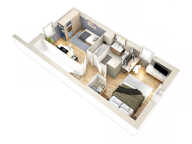Maison 2 chambres avec jardin, terrasse et parking — photo 2