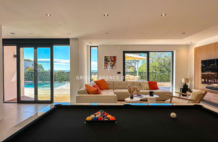 VILLA DE 260M2 AVEC VUE MER PISCINE JACUZZI,A 300 MÈTRES DES PLAGES DES ISSAMBRES — photo 5