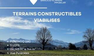 Terrain  744 m² à vendre à Pontacq (64530)