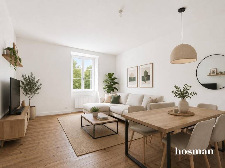 Bel appartement 2 pièces de 32,10 m2 - lumineux et traversant - Entièrement rénové en 2025 - Quartier Gare Nord - Jardin des plantes à Nantes — photo 1
