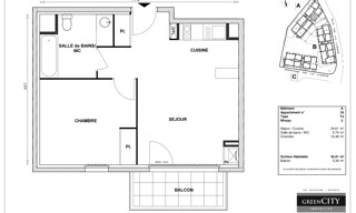 Appartement 2 Pièces 42 m² à louer à Linas (91310)
