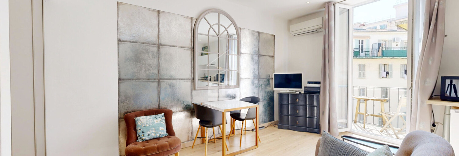 Appartement 1 Pièce 27 m² à vendre à Nice (06000)