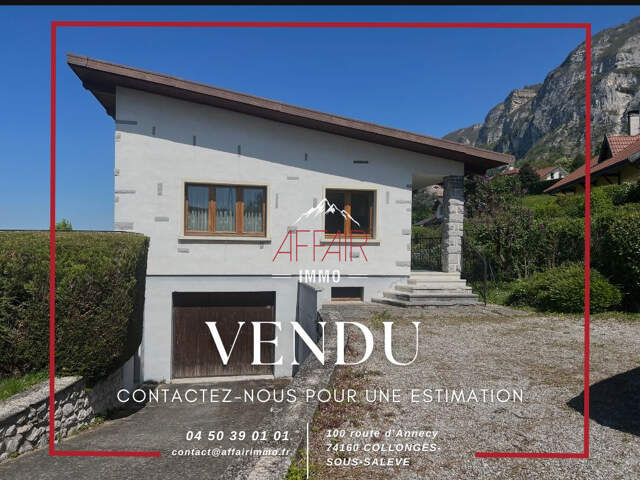 Maison individuelle 4 pièces à Collonges sous Salève 74160 — photo du bien