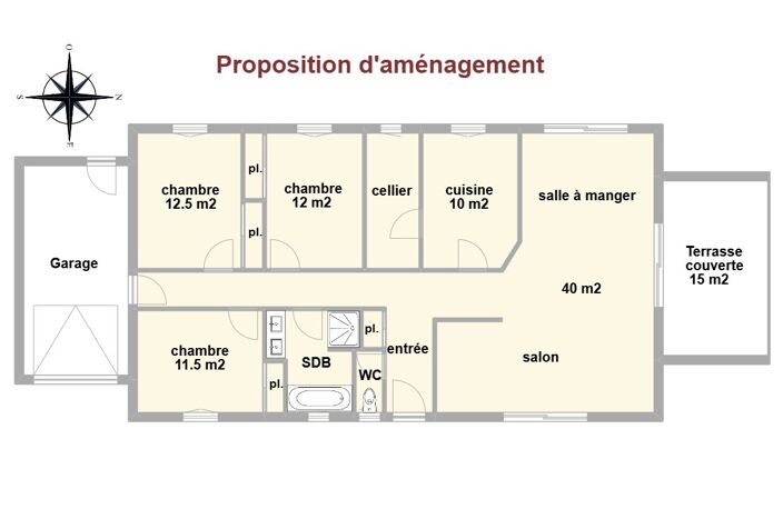 Maison à vendre Castelnau-Magnoac — photo 3