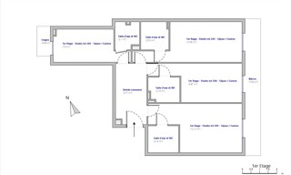 Appartement 5 Pièces 58 m² à vendre à Nice (06200)