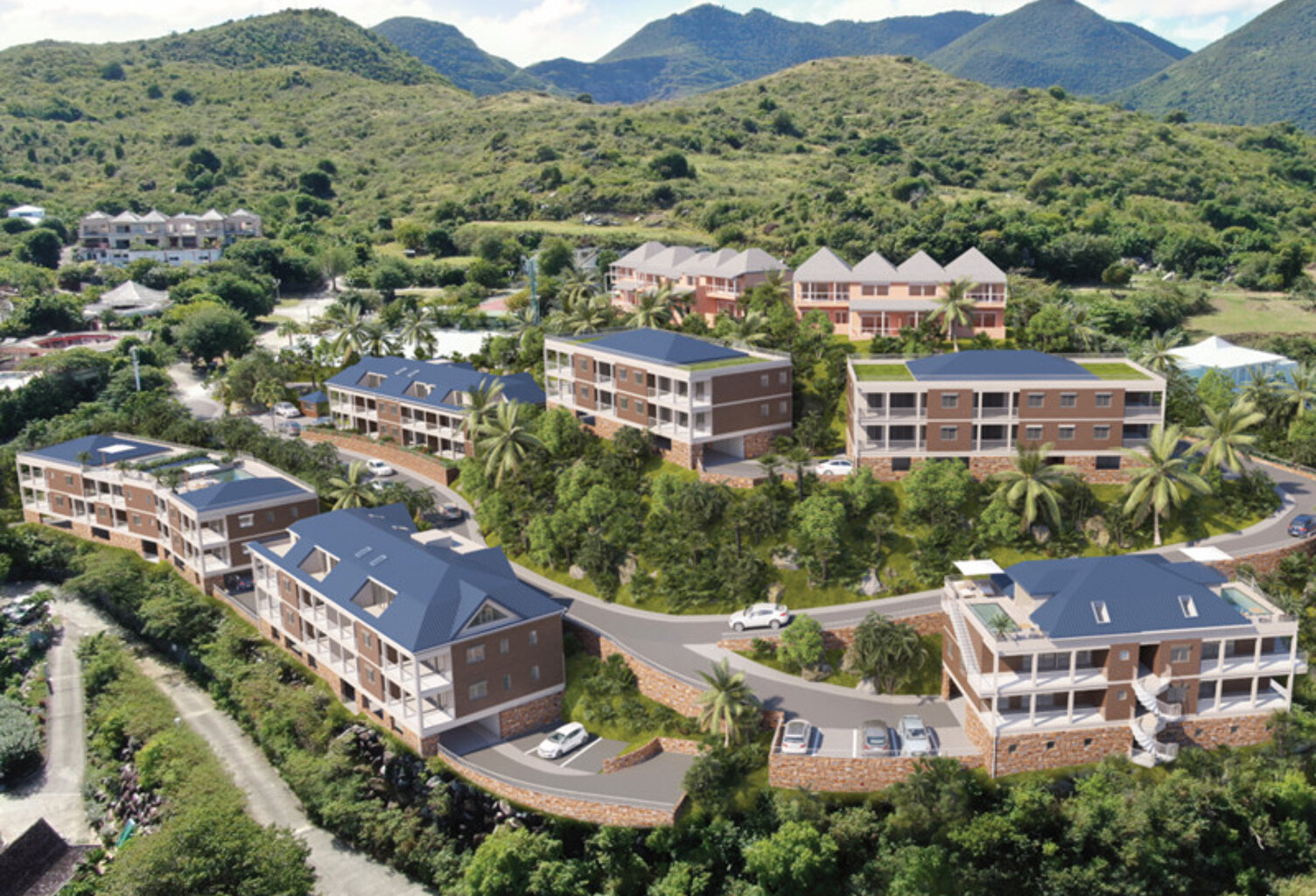 Bien d’exception : Appartement T4 en R+1 avec magnifique vue mer à Anse Marcel — photo 1