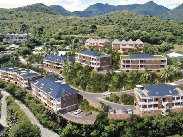Bien d’exception : Appartement T4 en R+1 avec magnifique vue mer à Anse Marcel — photo du bien