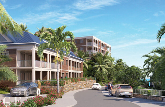 Bien d’exception : Appartement T4 en R+1 avec magnifique vue mer à Anse Marcel — photo 2