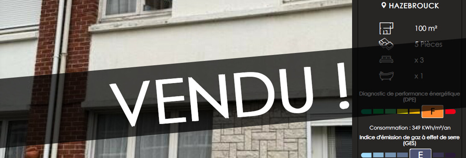Maison 5 Pièces 100 m² à vendre à Hazebrouck (59190)