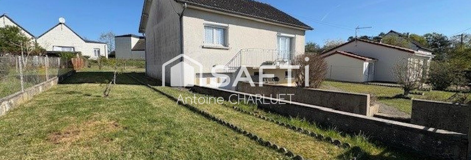 Maison 3 Pièces 66 m² à vendre à Mézières-en-Brenne (36290)