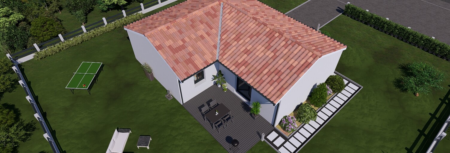 Maison 90 m² à construire Le Barp (33114)