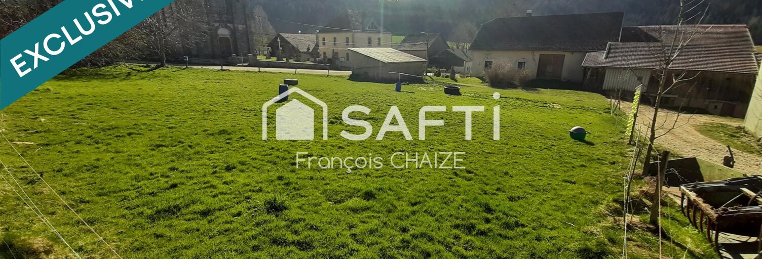 Terrain  1000 m² à vendre à Les Alliés (25300)