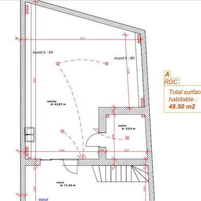 Immeuble  65000 €