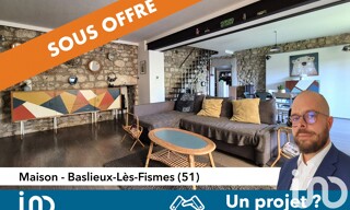 Maison 4 Pièces 135 m² à vendre à Baslieux-lès-Fismes (51170)