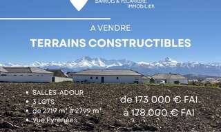 Terrain  2719 m² à vendre à Salles-Adour (65360)
