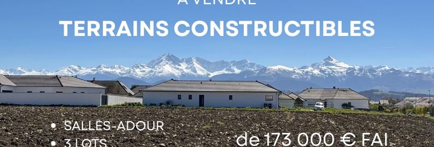 Terrain  2719 m² à vendre à Salles-Adour (65360)