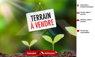 Terrain  408 m² à vendre à Saint-Pierre (97432)