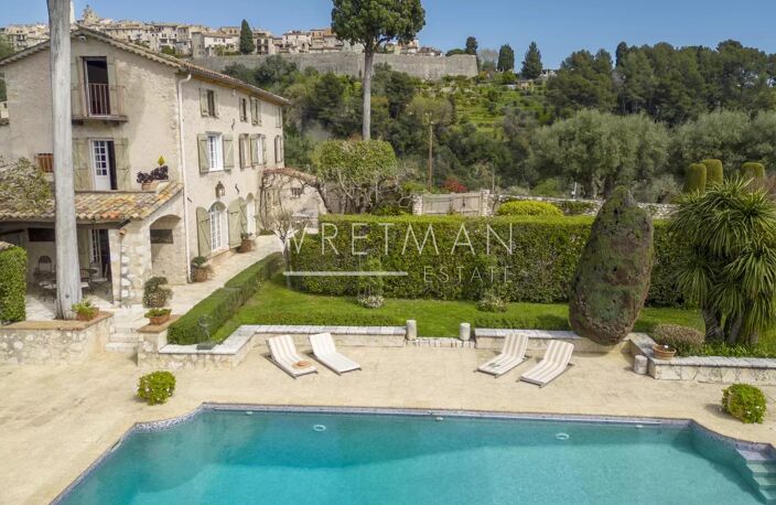 Bastide d’exception avec vue mer et village  - St-Paul-de-Vence — photo 3