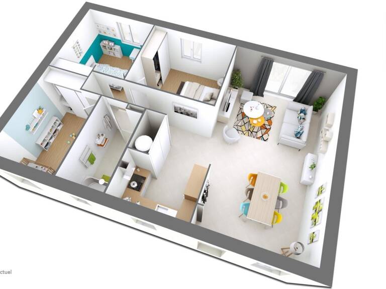Maison à construire 4 pièces 79 m² — photo 1