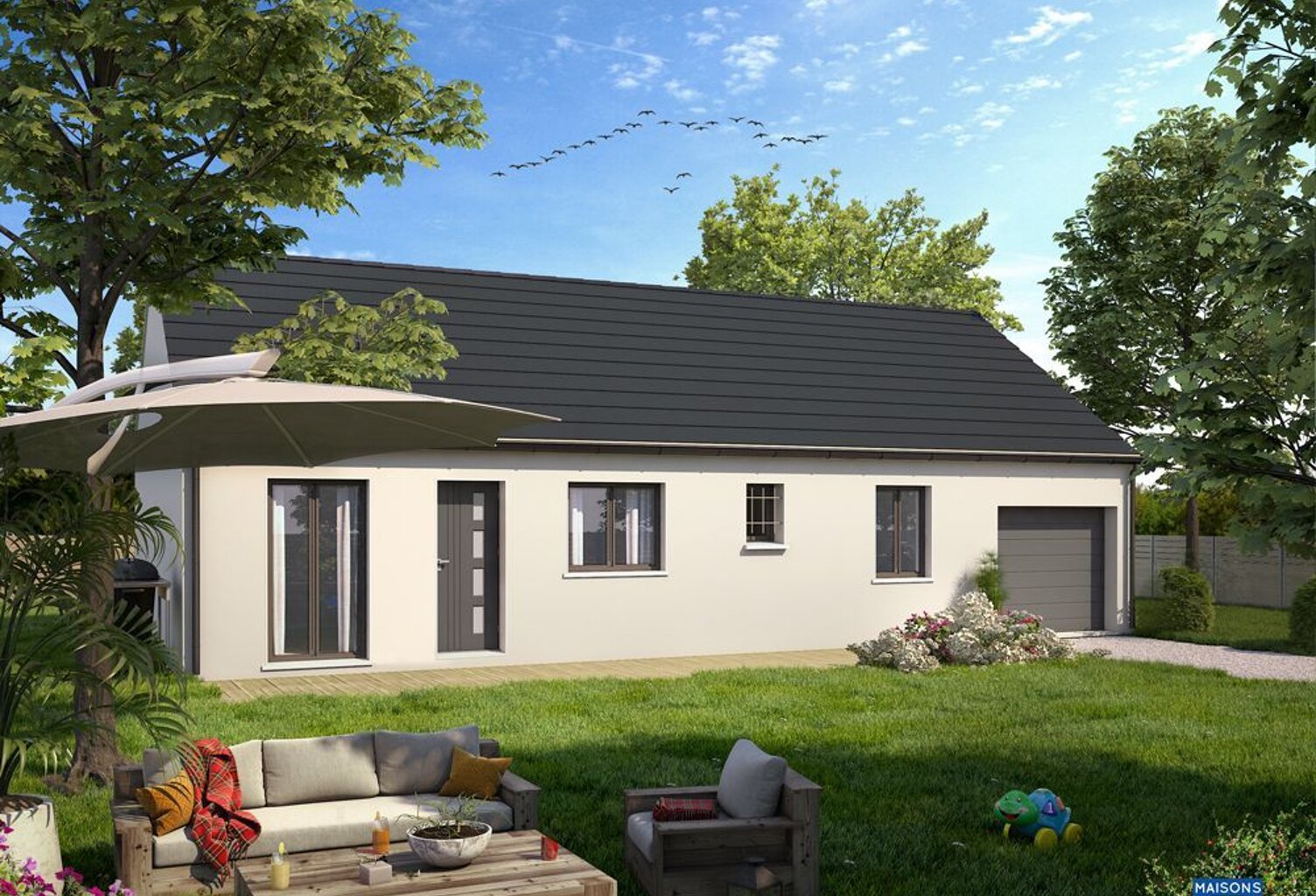 Vente maison à construire 79 m² Souppes-sur-Loing (77460) — photo 1