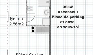 Appartement 2 Pièces 35 m² à vendre à Amiens (80000)