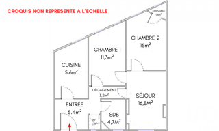 Appartement 3 Pièces 65 m² à vendre à Vincennes (94300)