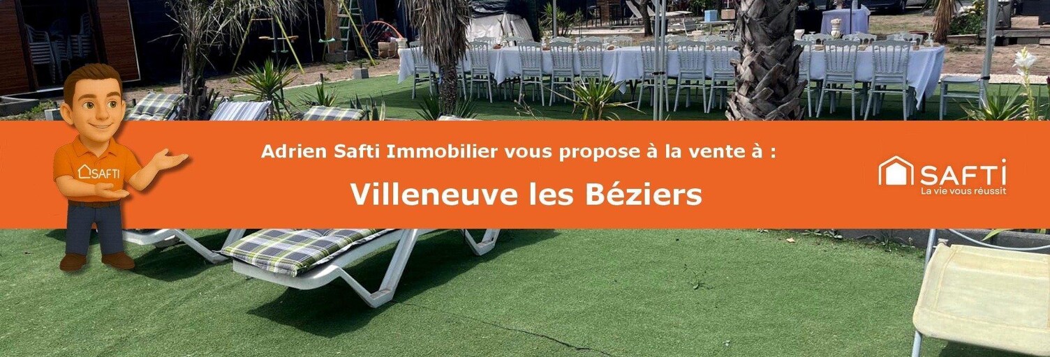 Terrain  1045 m² à vendre à Villeneuve-lès-Béziers (34420)