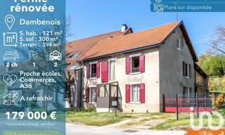 Maison 5 Pièces 120 m² à vendre à Dambenois (25600)
