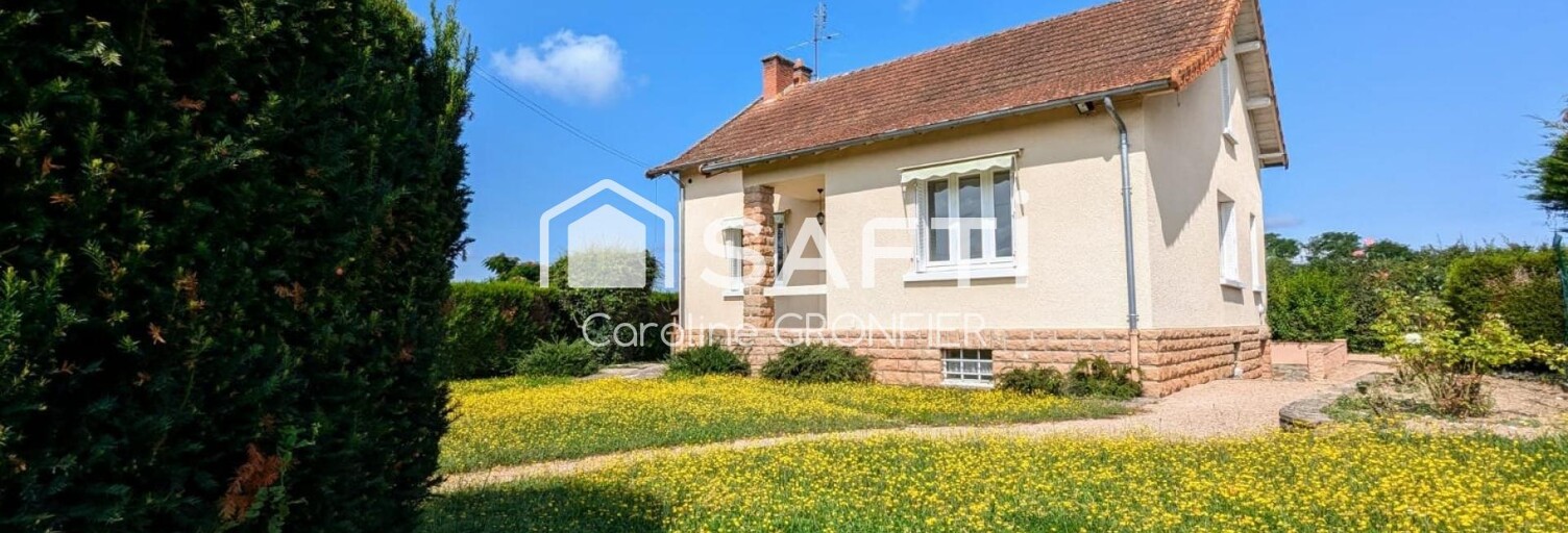 Maison 5 Pièces 118 m² à vendre à Saint-Aubin-en-Charollais (71430)