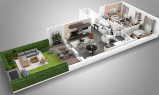 Appartement 3 Pièces 60 m² à vendre à Toulouse (31000)