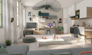 Appartement 1 Pièce 23 m² à vendre à Toulouse (31000)