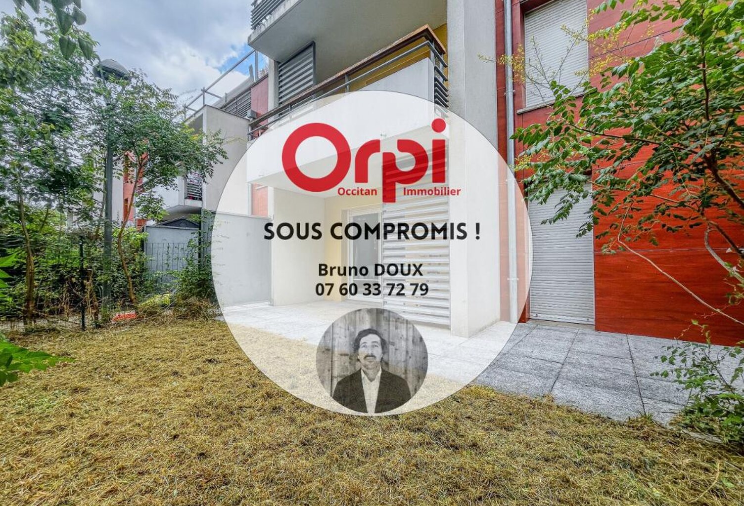Appartement T2 À Vendre avec terrasse , jardin et parking — photo 1
