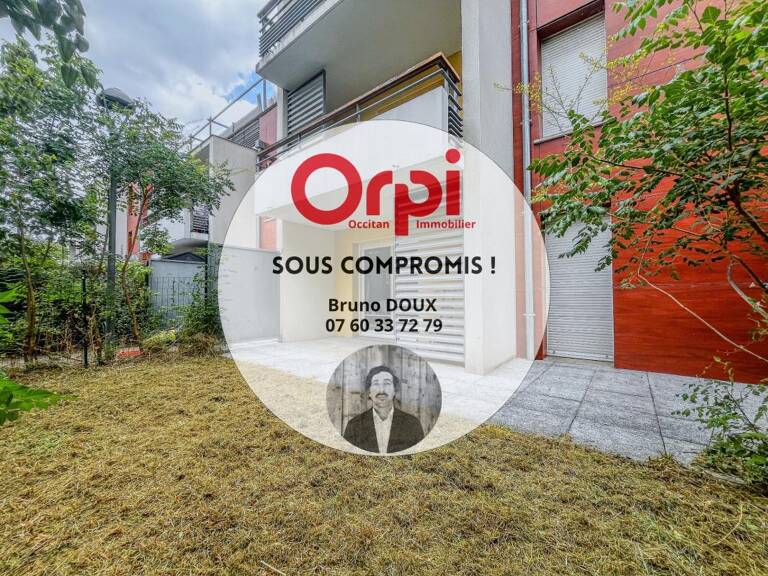 Appartement T2 À Vendre avec terrasse , jardin et parking — photo 1