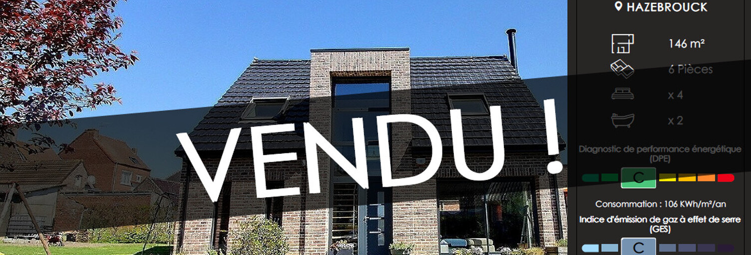 Maison 6 Pièces 146 m² à vendre à Hazebrouck (59190)