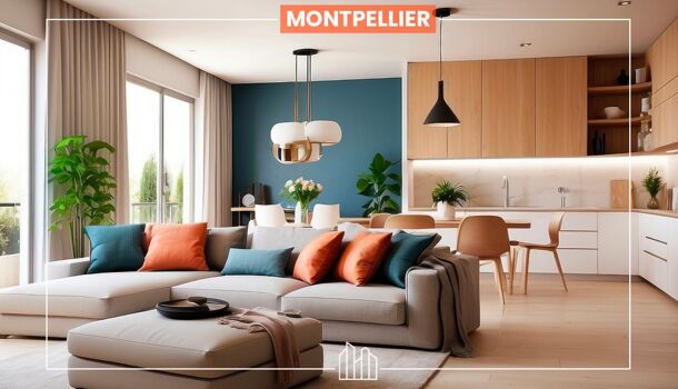 Appartement 4 pièces  à vendre Montpellier 34070