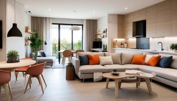 Appartement 4 pièces  à vendre Montpellier 34070