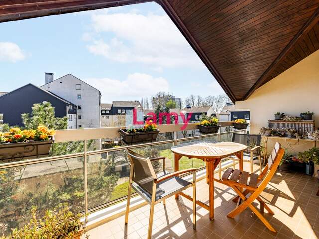 7 PIECES EN DERNIER ETAGE AVEC TERRASSES ET PARKIN — photo du bien
