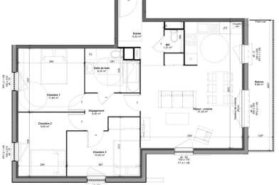 Appartement 4 pièces 315900 €