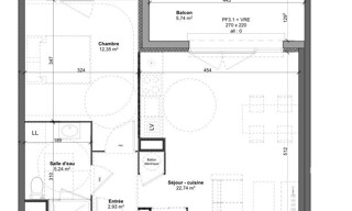 Appartement 2 Pièces 43 m² à vendre à Marly-la-Ville (95670)