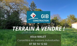 Terrain 500 m² à construire Gradignan (33170)